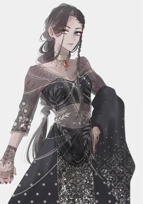 ⚠︎女体化🐍☀️

アラビアンなドレスがめちゃくちゃ好きです🥰💕 