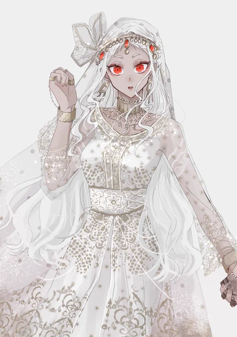 ⚠︎女体化🐍☀️

アラビアンなドレスがめちゃくちゃ好きです🥰💕 
