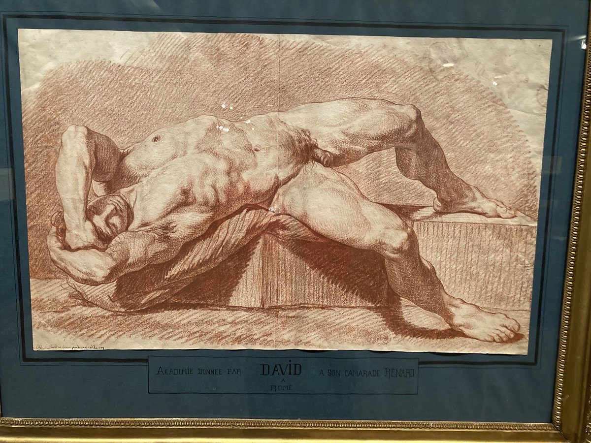 DoliverosDaniel's tweet photo. Wonderful show @metmuseum #JacquesLouisDavid aptly named #RadicalDraftsman impeccable attention to detail to all the works,w/Swiss watch precision,some of the works reminded me of #Ingres but totally David great style,I only wish,they had had more paintings in the exhibit,a must! https://t.co/EXwvNLiZzM