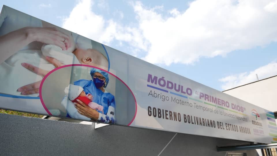 Inaugurar el Módulo "Primero Dios", casa de abrigo materno temporal de la unidad neonatal en el Hospital Central de Maracay,  Es producto del esfuerzo, la dedicación y el compromiso de un equipo integral enfocado y dispuesto a trabajar por nuestro pueblo Aragüeño.