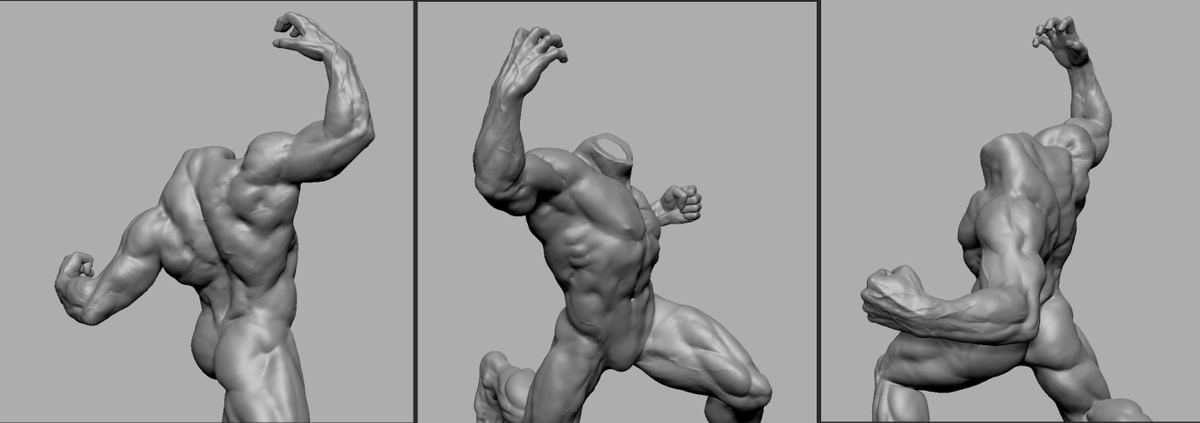 he_licon's tweet photo. 우리 빅바디 포즈 끄적..
헬리콘 일 왤케 많지?
요즘 바디 풍년이로세로세..
#Anatomy #art #virtual #nft #Metaverse #zbrush #body https://t.co/LKnn6pX5kQ