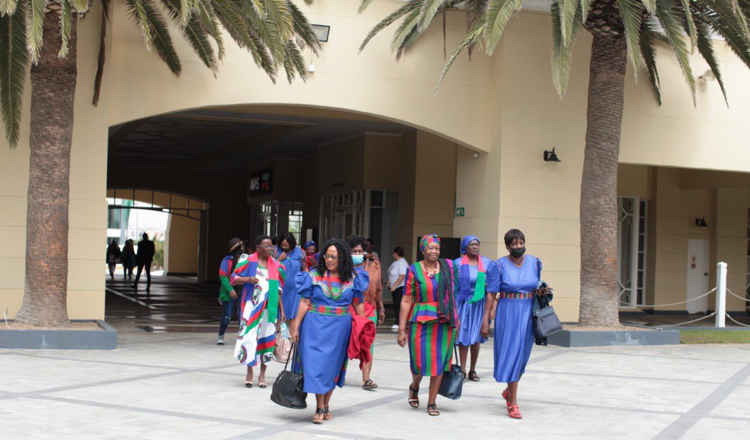 SPWCOfficial's tweet photo. Following the recently concluded 8th ordinary Congress, the #SPWC Central Committee convened its first meeting in Swakopmund, today.
Under the theme: Re-Imaging Inclusive Development through Service Delivery.
The Central Committee of the SPWC is its governing organ. https://t.co/KmuN5w1IM5