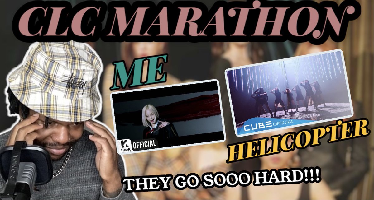 InfiniteLocke's tweet photo. New *REACTION* out now!!! CLC - me MV & Helicopter MV https://t.co/AawtlPq1N8 … #CLC #CLCME #CLCHELICOPTER #CLCREACTION #SEUNGYEON #YEEUN #SORN #ELKIE #SEUNGHEE #EUNBIN #YUJIN #KPOP #KPOPREACTION https://t.co/rchteAWGYJ