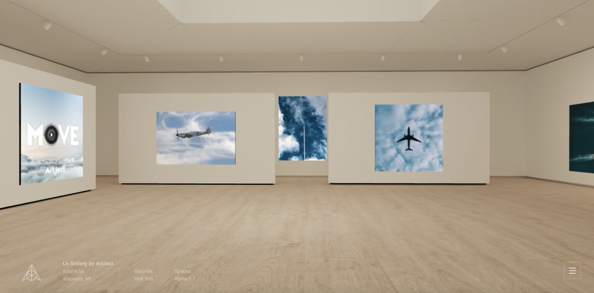 ArtJectNft's tweet photo. Le Gallery by ArtJect is live!

Enjoy your sneak peak of my upcoming series - MOVE, a 20 piece collection covering Land, Air, Sea &amp; Space travel!

Each piece is animated &amp; best experienced in person! (Link in thread)

#NFTs #NFTGallery #NFTArt #AIART #photography #animation https://t.co/AoxvJvBq2F