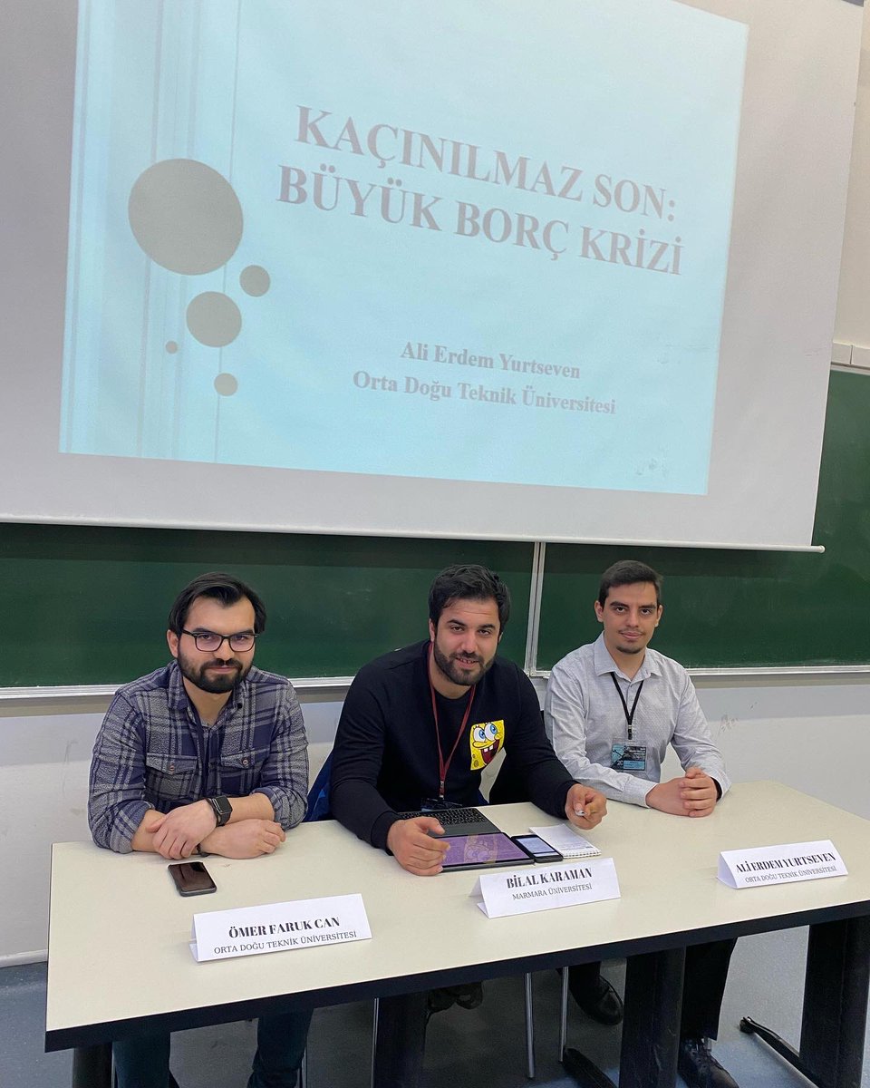 tuobik's tweet photo. FZ16’da son oturumumuz ‘’Merkez Bankacılığı,Kur Krizleri ve Enflasyon’’da Ömer Faruk Can ‘’Türkiye Cumhuriyeti İktisat Tarihinde Yüksek Kronik Enflasyon Olgusu, Sebepleri ve Sonuçları Üzerine’’ ve Ali Erdem Yurtseven ‘’Kaçınılmaz Son: Büyük Borç Krizi’’sunumlarını gerçekleştirdi! https://t.co/VHIvs4oz0d
