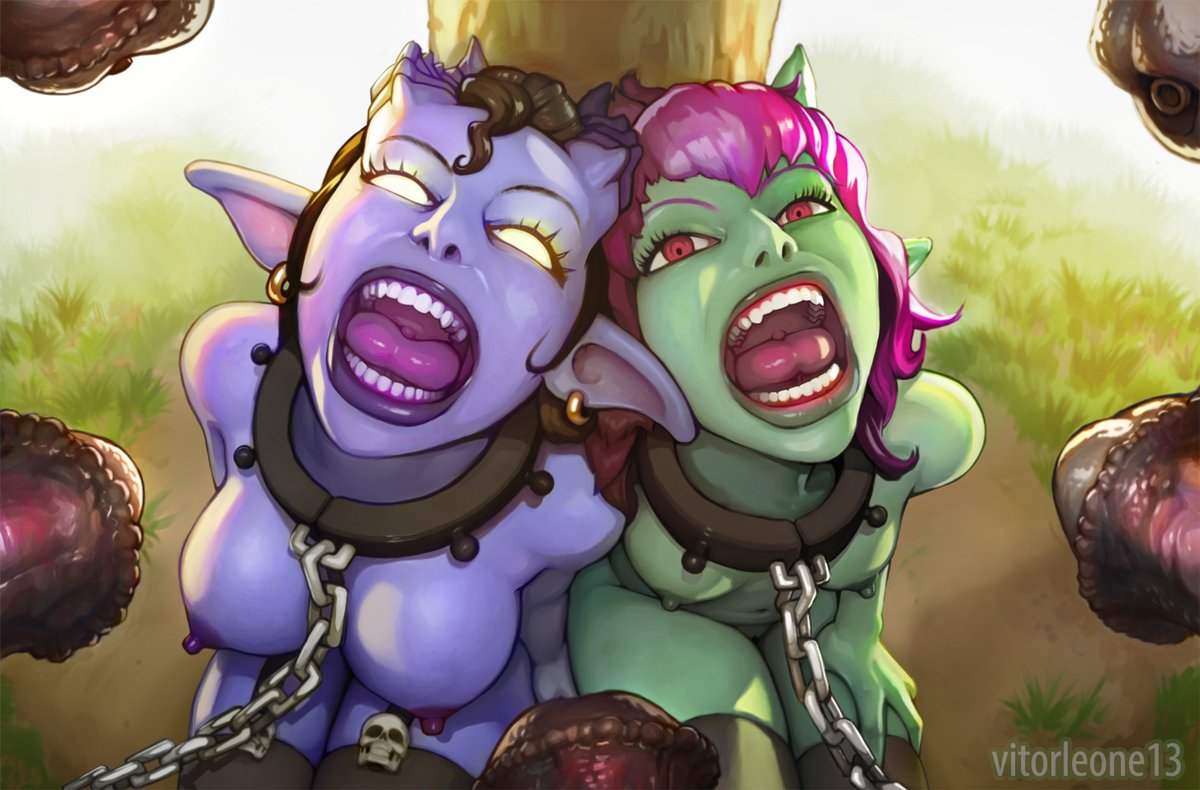 Commission: Bambi and Lilith 1/3

commission by P F