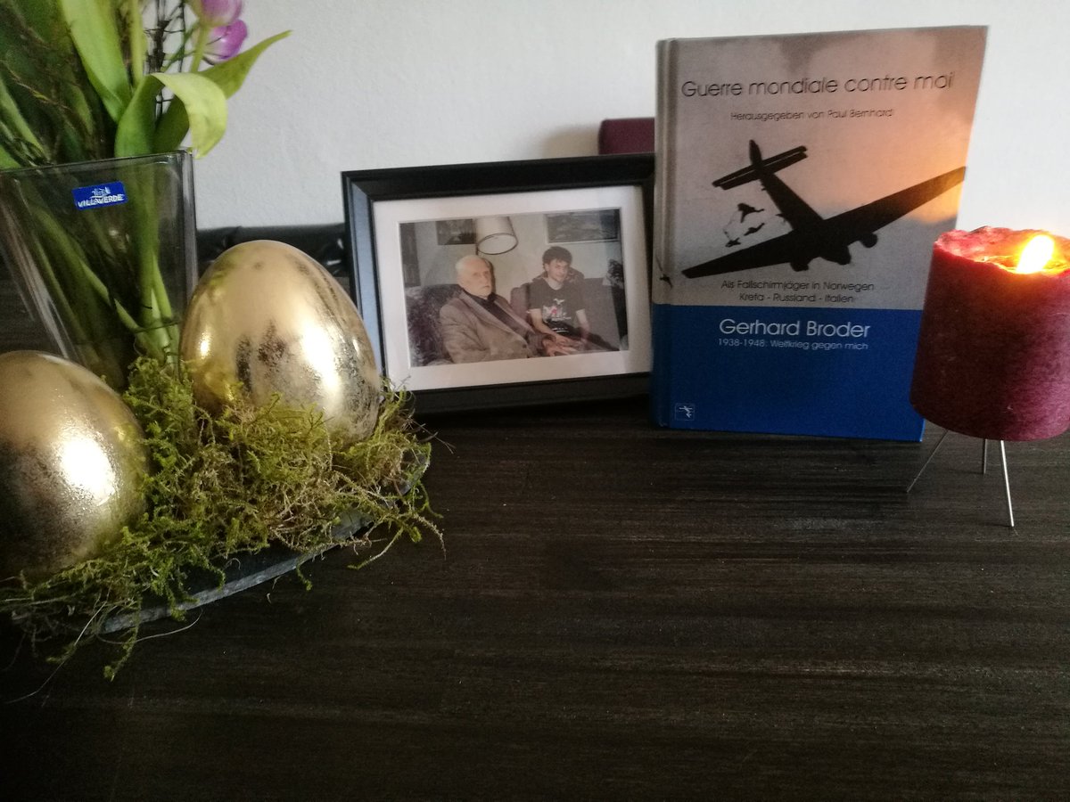 Psychobyte's tweet photo. Heute vor 6 Jahren bist ein Held von uns gegangen. Es war eine schöne Zeit mit dir. Ich hab dich lieb, dich werde ich nie vergessen.
#weltkrieg #soldat #fallschirmjäger #familie https://t.co/i0NuHUAT9e