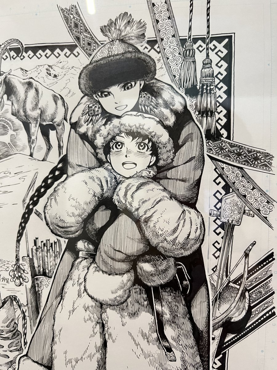 大乙嫁語り展行ってきた🥳 