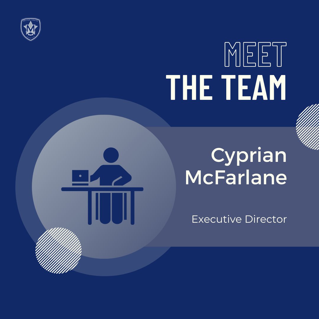 milton_magic's tweet photo. 👋 Meet the Team!
Executive Director, Cyprian!
We are lucky to have you and thanks for being part of our Magic family!
#ExperienceTheMagic #Miltonmagic #MYSC #Cluboffice #ExecutiveDirector https://t.co/RXIkkFOqR0