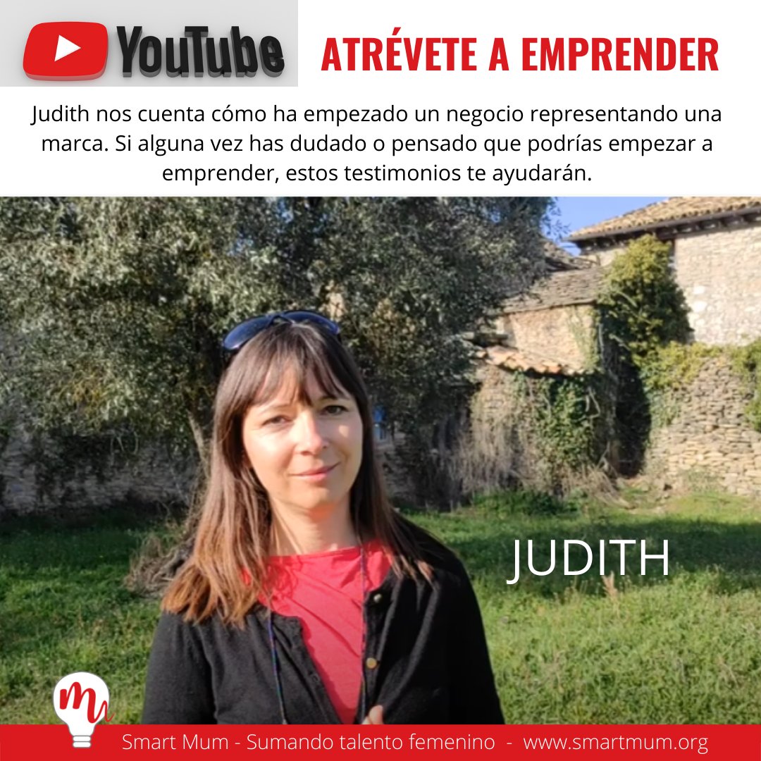 Judith nos cuenta cómo ha empezado un negocio representando una marca. Si alguna vez has dudado o pensado que podrías empezar a emprender, estos testimonios te ayudarán. 
▶️my.mtr.cool/yuijikmpuq
#SmartMum #Emprendimiento #conciliación #emprendedoras #mujeresqueemprenden