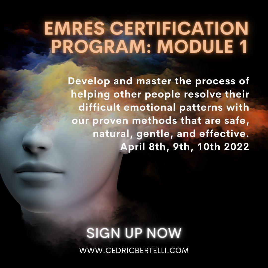 BertelliCedric's tweet image. This training provides the knowledge and experience required for you to guide people using their natural capacity to resolve their disruptive emotional patterns.  Link in our bio!

 #emotionalresolution #wellbeing #emotionalresilience #emotionalhealth #peace #emres #peaceofmind