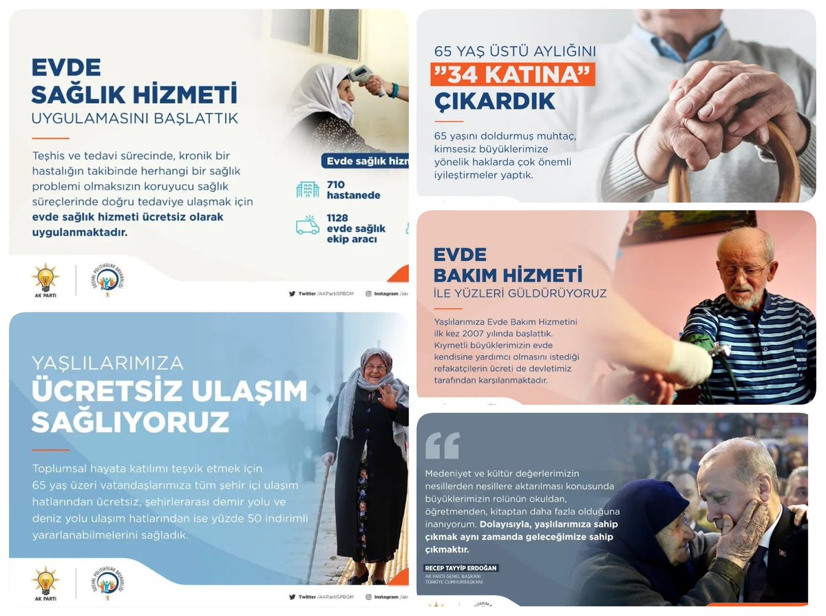 Bizlere geçmiş tarihimizi taşıyarak yarınlarımıza ışık tutan, tecrübeleriyle bizi en iyi şekilde yönlendirme çabasında olan #KıymetliÇınarlarımız 'ın  Yaşlılara Saygı Haftasını tebrik ediyor; sağlıklı, uzun, hayırlı ömürler geçirmelerini diliyoruz.
#KıymetlıÇınarlarımız