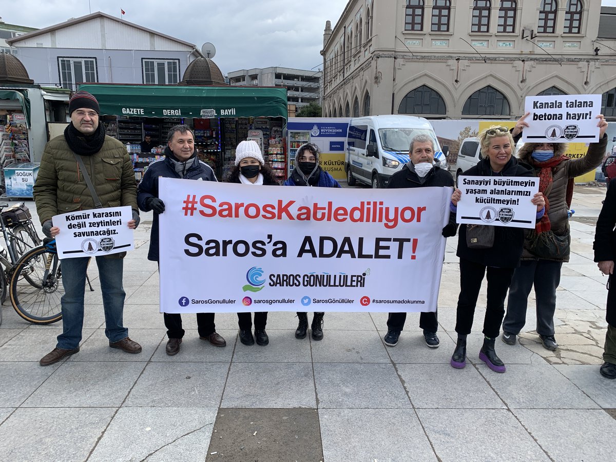 k2haber's tweet image. 📢 'Kanala, Talana, Betona Hayır!'

🍃📸 Ekoloji örgütleri, 21 Mart #DünyaOrmancılıkGünü için Kadıköy'de bir araya geldi.

#K2TV/@baris_tinay