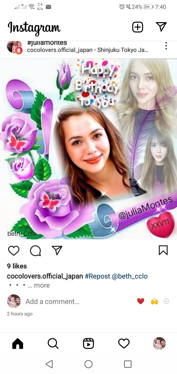 Happy birthday miss Julia montes 