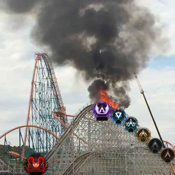 SomeoneWhoLeaks's tweet photo. Apex Ranked in Season 12 be like: https://t.co/u8VUFyzwwg