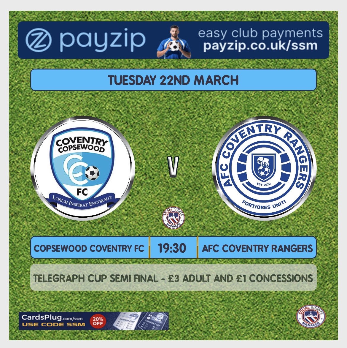 Coventry Telegraph Cup tweet media