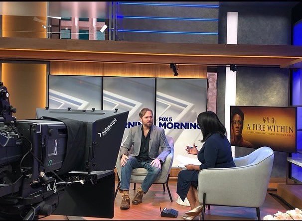 AFireWithinDoc's tweet image. Interview on Fox Morning News with Director @TheChambaz discussing tonight’s Washington D.C. premiere at the AFI Silver Theatre!  @AFISilver @AfWrldNwPrj #naff @FoxNews @fox5dc #filmpremiere #afirewithin #afirewithindoc