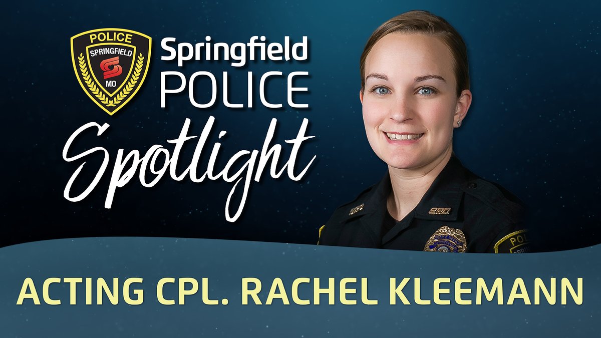 SGFPolice's tweet photo. π SUNDAY SPOTLIGHT π
"I just had an interaction with Officer Kleemann and she was amazing! She is kind, professional and engaging. Please give her a 'good job and thank you!' β’ Susan β’
Keep up the amazing work! ππ
#SPDProud
https://t.co/XWSR16G8sk https://t.co/zcaV1I5V9Z