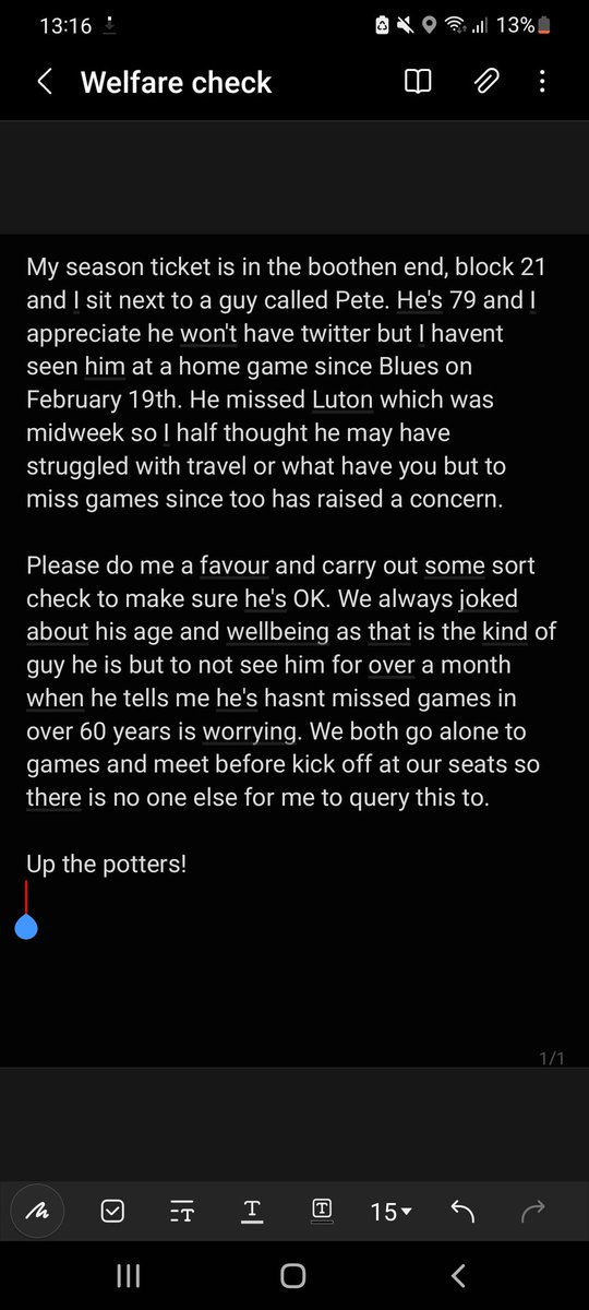 To <a href="/stokecity/">Stoke City FC</a> please read

Stoke fans feel free to share and reach out to him anyway you can.
#scfc