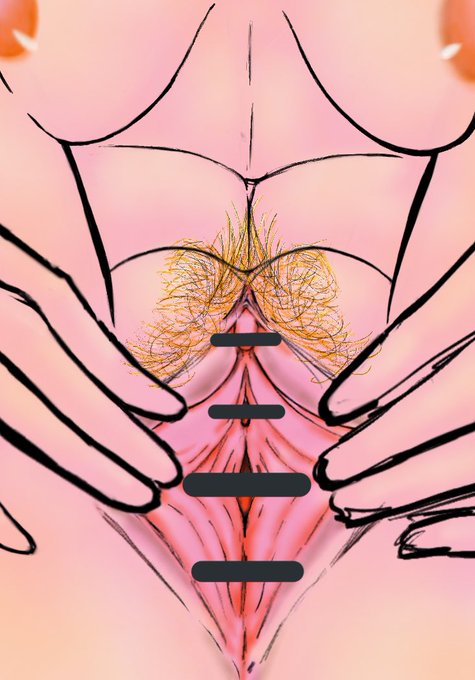 マ○毛を追加してみてぐっと良くなった。
右と左どっちが良いかな? 