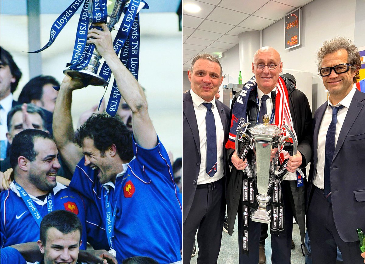 Sélectionneur et Capitaine.
20 ans plus tard.
Sélectionneur et Président.
Merci Bernard 🙏