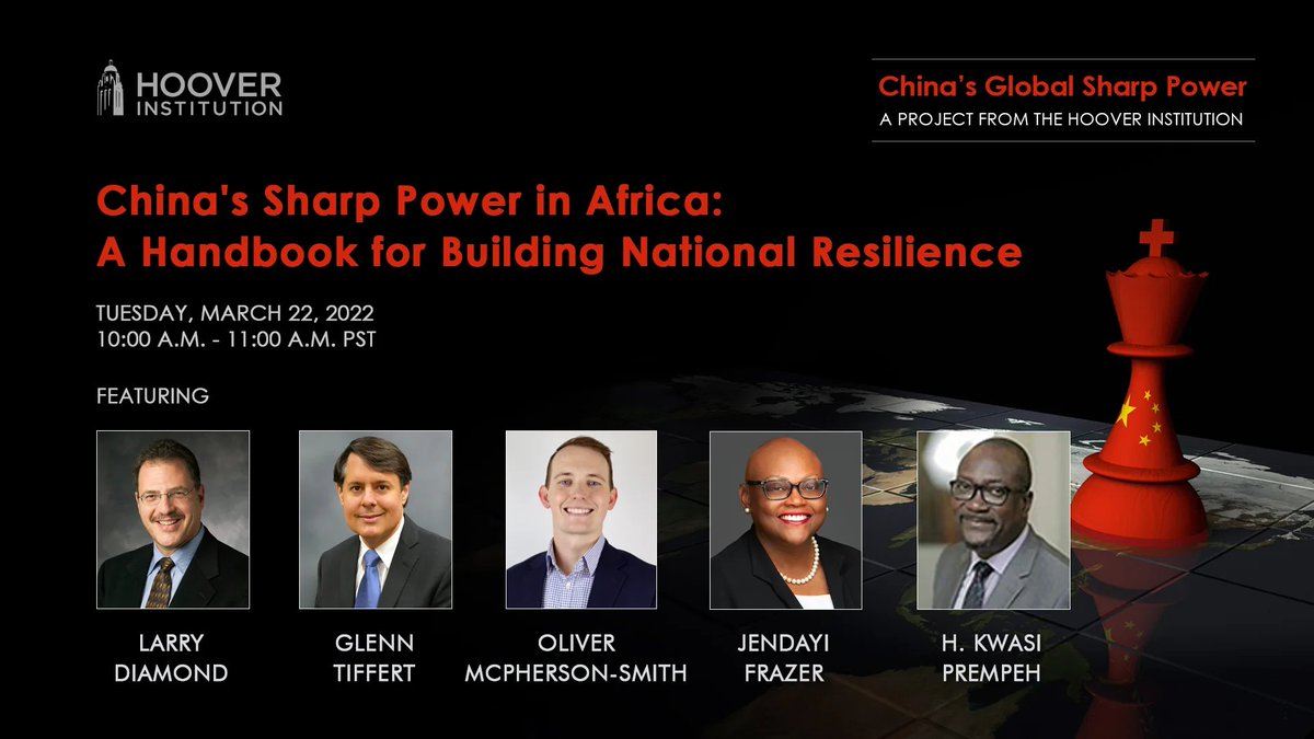 Hoover Institution on Twitter "The Hoover Project on China’s Global Sharp Power invites you to