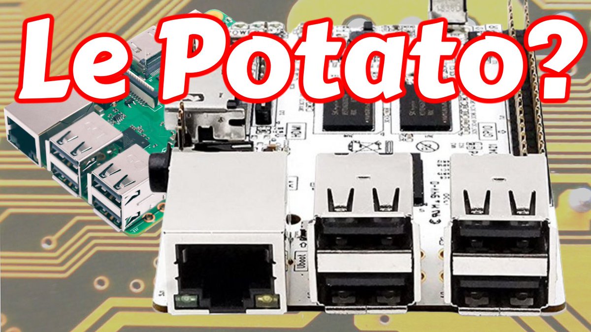 ShotokuTech's tweet image. Le Potato from Libre Computer. Le Potato's footprint matches the Raspberry Pi 3 with added IR receiver, but lacking WiFi. Is it a Raspberry Pi Alternative? youtu.be/KhdeeVtNjWI
#LePotato @librecomputer #RaspberryPi @Raspberry_Pi