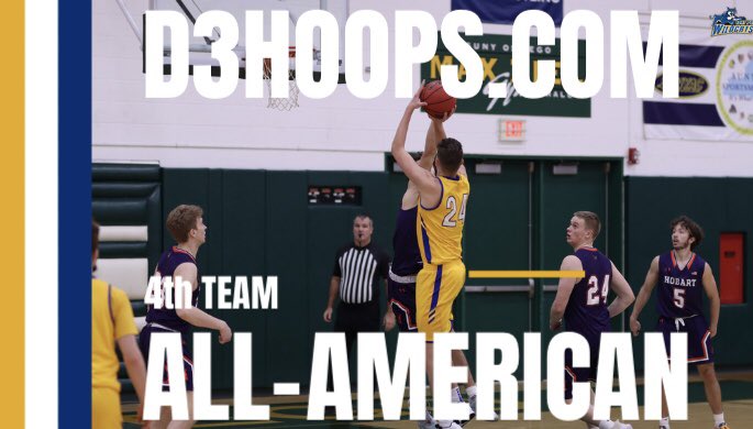 SUNYPolyMBB's tweet photo. An amazing accolade to wrap up a storied Poly career.  Josh joins his big bro Dave Golembiowski as the 2nd All-American in program history. #Polyfamily #workethicspeaksforitself https://t.co/5IR3sWXA7h