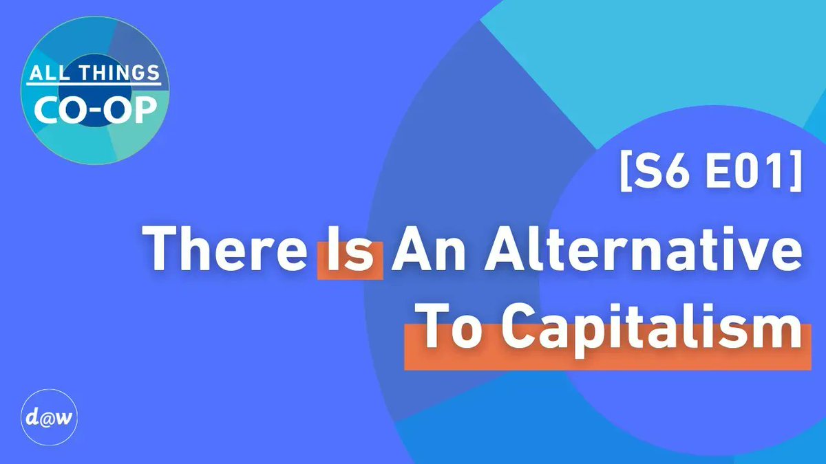 Building a cooperative society is a concrete alternative to capitalism 🔊🔊  

Tune into the new season of All Things Co-op from NEC member <a href="/democracyatwrk/">Democracy At Work</a> bit.ly/3tnZgd9
