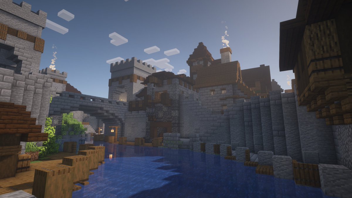 JoelDuggan's tweet photo. Thanks to some AMAZING support we hit 200 subs on Twitch this month! 🤯 To celebrate, at 1:00PM ADT today (UTC-3hrs), I'll be doing a #Minecraft Building Q&amp;A stream. If you're curious about my creative process  when building, don't miss the chance to come by! #LetsPlay #LetsChat https://t.co/1uHqMXlS6f