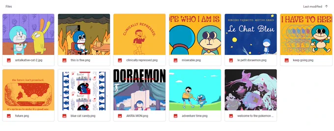 hello 

so some folks are asking for prints of pieces I make but hey figured that the logistics of print places differs for everyone

I put up the hi-res files on a folder for whoever wants em &amp; you can just leave a ko-fi tip
https://t.co/UnqVE5WkrQ

https://t.co/32z2YezaoE 