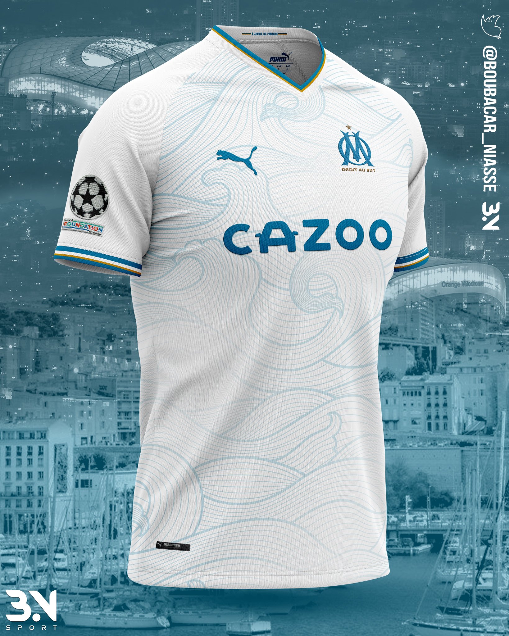 maillot om 2022 2023 third