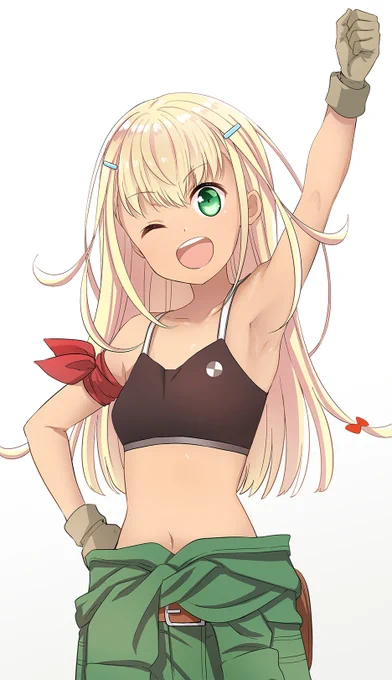 天津風メンバーまとめて描くつもりだったけど誕生日なので先にジェニーだけ。
#はいふり 
