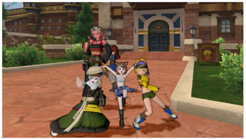 akirafrom86's tweet photo. 今日は、2キャラ同時プレイして、依頼書クリアしたあと、「カモメ団！」でパシャリｗ
#ドラクエ10 https://t.co/poH7HrMtl7