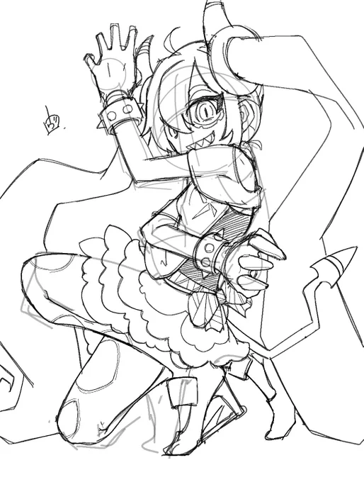 DE:Monstarちゃん・ラフ!😈 