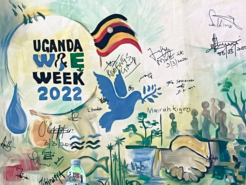 We very much like the official commemorative plate of #UWEWK22 <a href="/min_waterUg/">MINISTRY OF WATER AND ENVIRONMENT 🇺🇬</a> <a href="/giz_uganda/">GIZ Uganda</a> <a href="/giz_gmbh/">GIZ</a> <a href="/NatuReS_UG/">Natural Resources Stewardship Programme Uganda</a> <a href="/WaSa_Hub/">Water & Sanitation Hub</a> <a href="/GIZWatSSUP/">Water & Sanitation for Refugees & Hosts</a>
