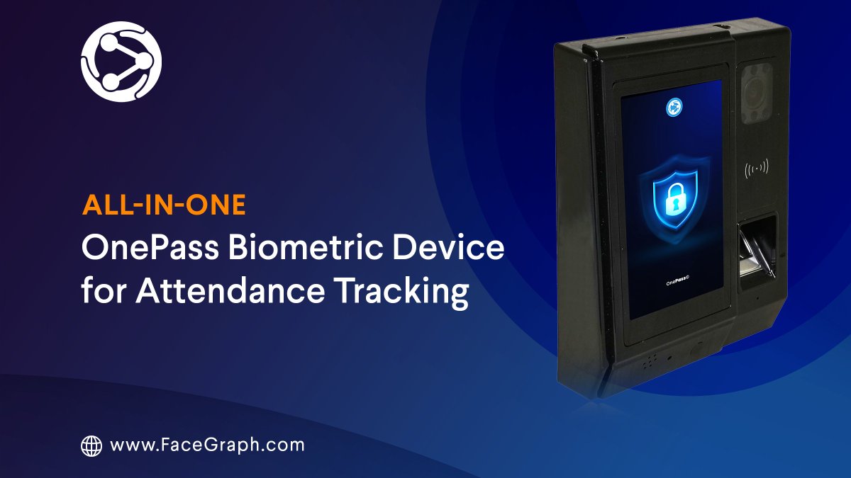 FaceGraph_FG's tweet photo. Learn and shop now for one of our top facility management solutions and get yourself OnePass Biometric Device today.📣
Buy now &amp; enjoy the experience 🪄
#tech #software #attendance_tracking #attendance_management #smart_device #facegraph #smilemein #access_control https://t.co/iWDZ2helpn
