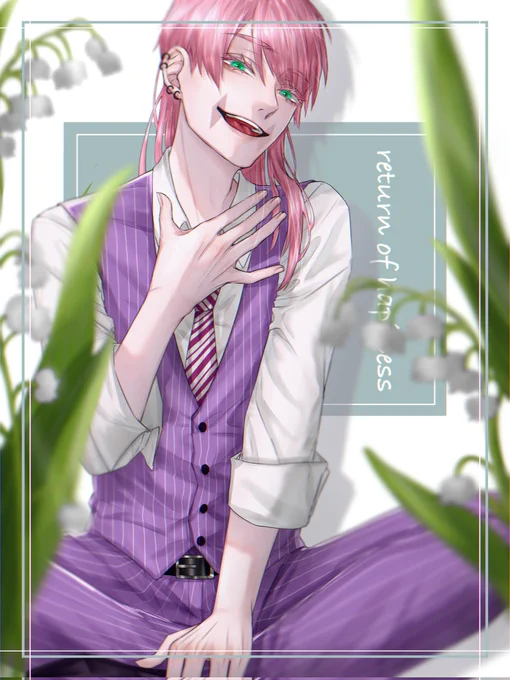 #東卍FA #東リベFA #三途春千夜
鈴蘭の花言葉:「再び幸せが訪れる」 