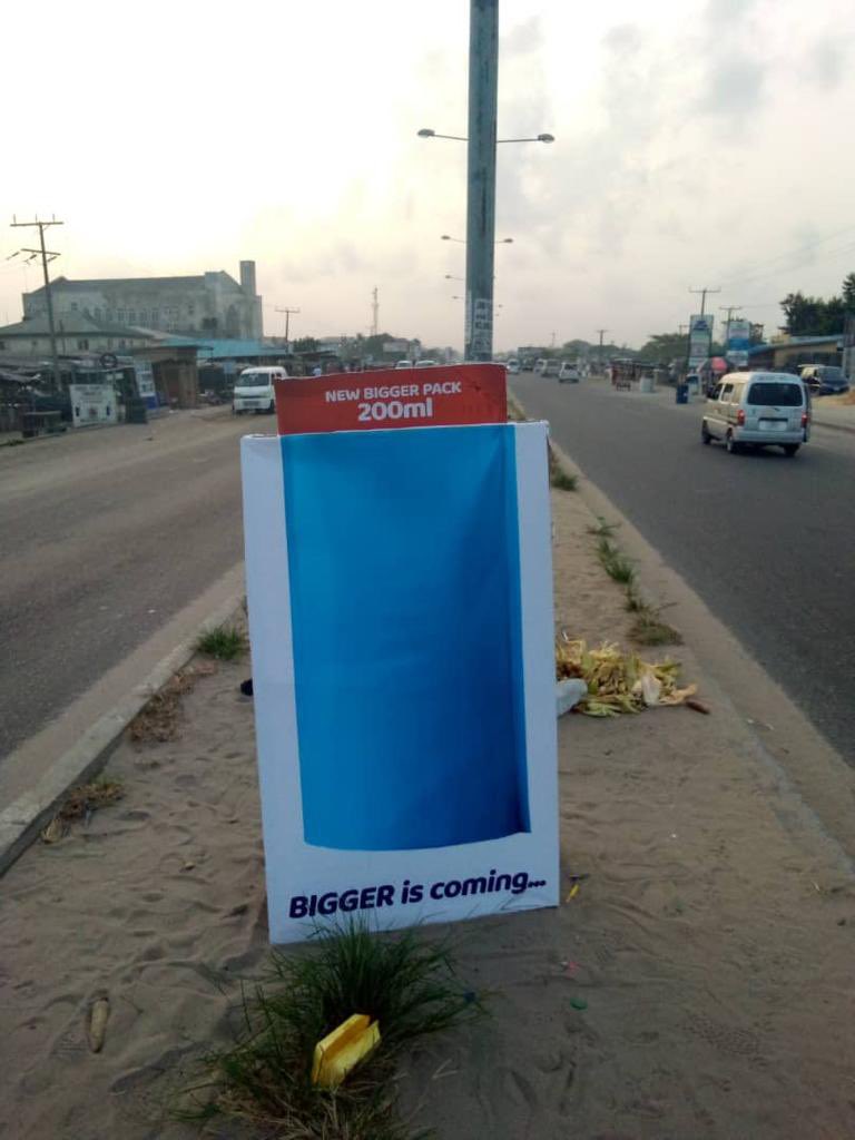 ____Ifeoluwa's tweet photo. I’ve been seeing this board around ikeja lately,it’s like they are almost every where.Who knows what it is?#biggerpack.Anyway,happy sunday everyone!😎 https://t.co/4kLsi9QgxC