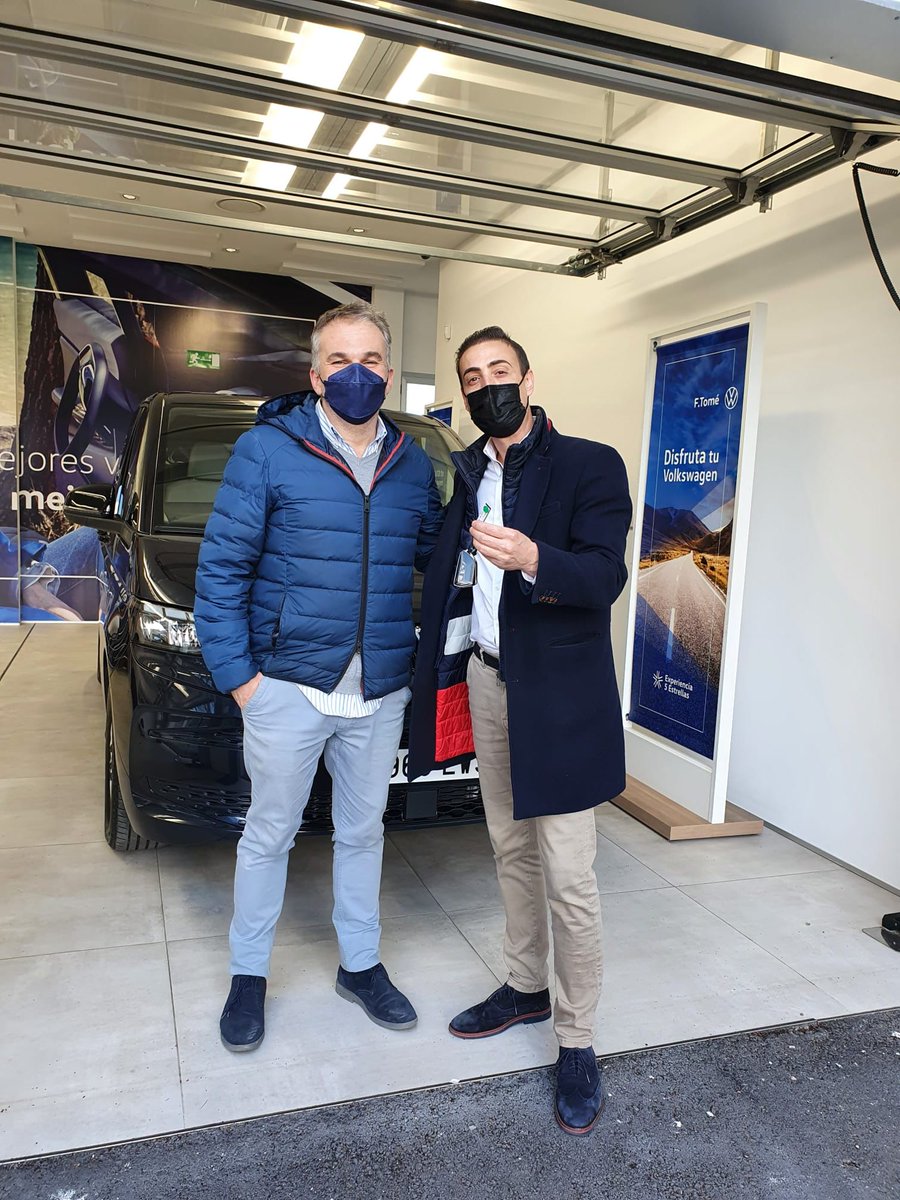GrupoFTOME's tweet photo. Hoy es domingo, hoy toca #EntregasMolonasVWComercialesFT

Muchas gracias por confiar en F.Tomé Volkswagen Comerciales para vuestros nuevos vehículos 🙌🙌

#VW #VWCaddy #VWMultivan #MultivanT7 https://t.co/IjOhTvRS6O