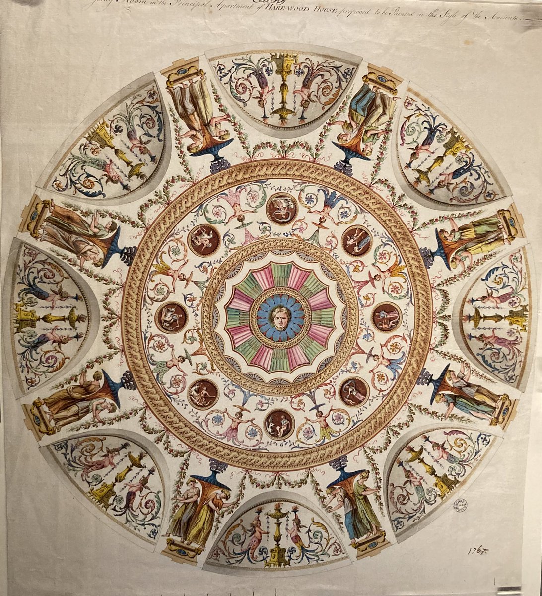 Gough_Clare_J's tweet photo. Fascinating #HiddenMasterpieces exhibition @SoaneMuseum -intriguing insights into Soaneโs inspiration, from the scaffolding round construction of Tower of Babel, to Adam ceilings & detailed plan of #Stonehenge prepared by his assistants. Thanks @BruceABoucher for excellent tour https://t.co/D7suWrWA5Z
