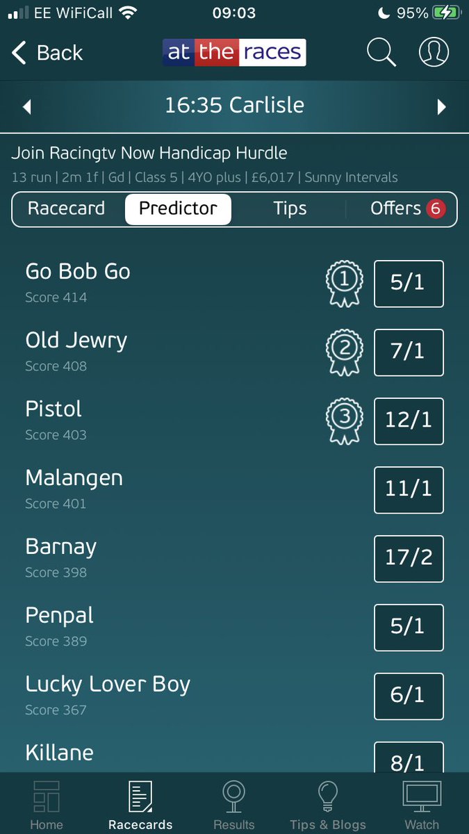 iainrobertson5's tweet photo. New course for Bob today as we head off to @CarlisleRaces with @mania450 on board for @MikeSmithRacin1 . ๐ค@AtTheRaces predictor gets it right ๐ค๐ค#gobobgo https://t.co/AUnsMx19ia