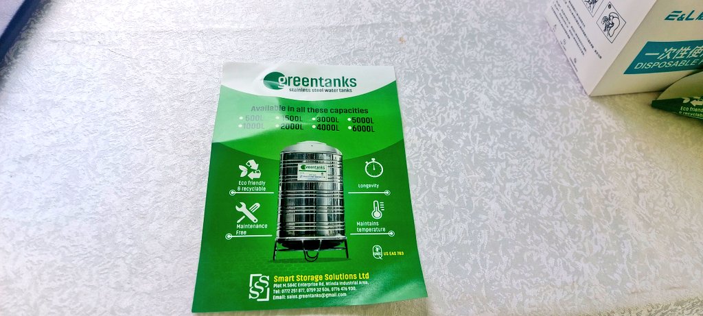newvisionwire's tweet photo. Water storage is key at home and for any business but how do you preserve clean water for a longer period?

@green_tanks is the solution.

Find them at #HarvestMoneyExpo https://t.co/wo7tVWt0FE