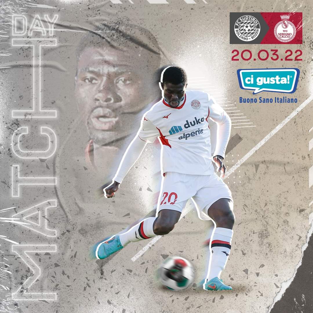 fclubsuedtirol's tweet photo. ⚪MATCHDAY🔴

🆚 @SeregnoCalcio
🏆 Serie C - @LegaProOfficial 
🗓 Spieltag 3️⃣3️⃣ giornata
🏟 Stadio 'Druso', Bolzano
⌚️ Ore 14.30

Powered by @cigustainterna1

#FCS #FCSüdtirol #Whitereds #SerieC #passion #FCSSER #FCSüdtirolSeregno #20marzo https://t.co/BwRHXDsPvs