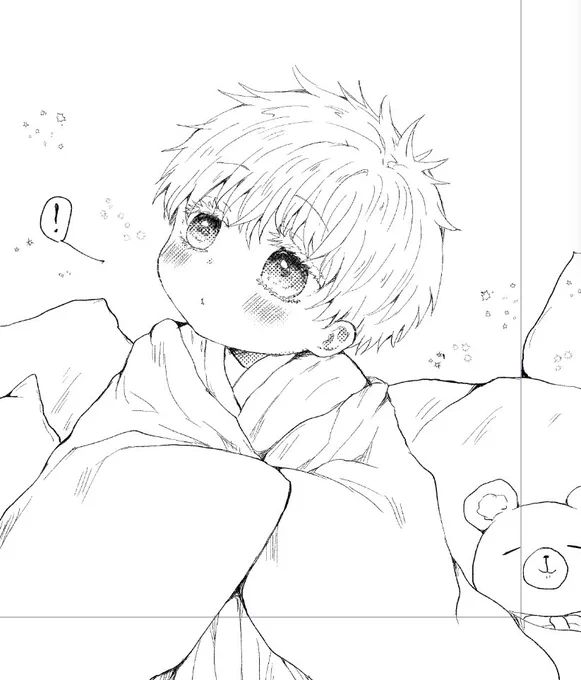 プランツドール原稿
可愛く描けたと思います!!!!🧸 