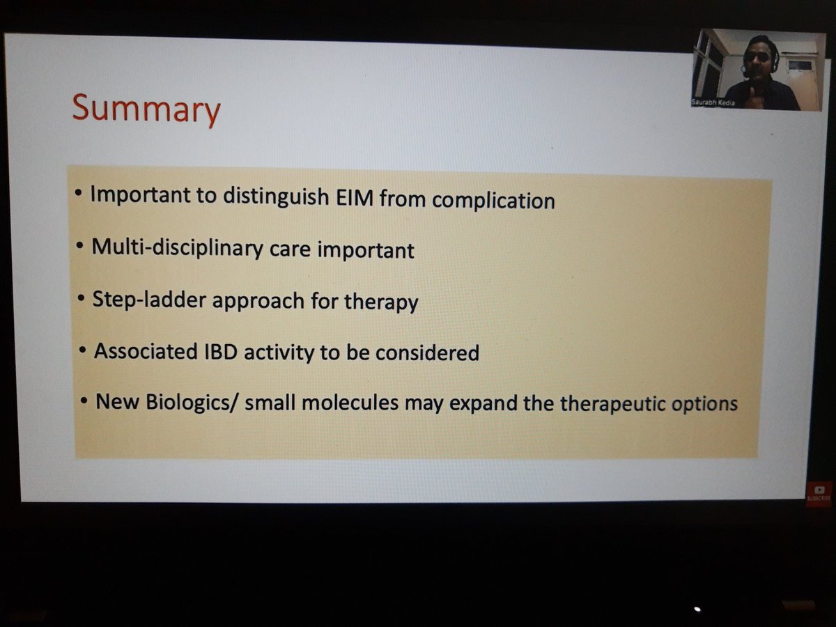 saia_gi's tweet image. Key take home message from Dr #SaurabhKedia (@aiims_newdelhi):

✅Consider evaluating &amp;amp; managing IBD activity

✅ Emphasize #MultiD care

✅Emerging therapies add to our treatment toolkit!

#SouthAsianIBD