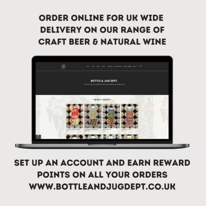 bottleandjug's tweet photo. Did you know we offer UK wide delivery via our e-commerce website 🤘🏼
Browse our full range of #craftbeer #naturalwine #realcider and #smallbatchspirits and get them delivered to your door 🎉
Earn reward points on all orders by setting up an account… https://t.co/NxYrHGtErN https://t.co/Sd1l266tc9