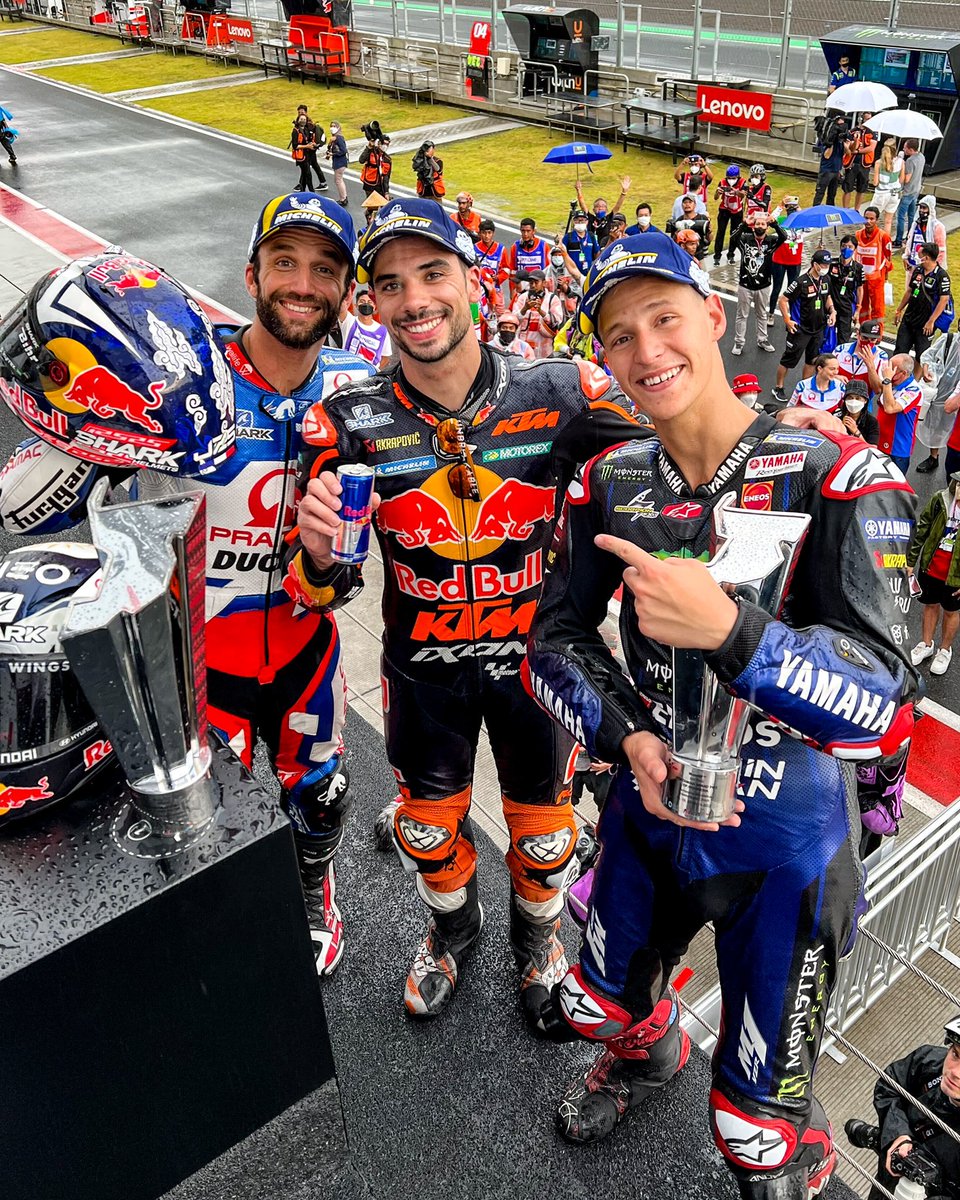 Your #IndonesianGP 🇮🇩 podium:

🥇 <a href="/_moliveira88/">Miguel Oliveira #88</a> 
🥈 <a href="/FabioQ20/">fabio quartararo</a> 
🥉 <a href="/JohannZarco1/">Johann Zarco</a> 

#MotoGP