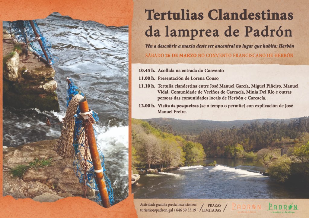 Minia Del Río Arca (@miniadelrio) on Twitter photo Bos días!!! Comparto post con información sobre o que faremos na próxima cita das #tertuliasclandestinas con <a href="/Padron_Turismo/">Padrón Turismo</a> bit.ly/3L1VADx
Sábado 26 marzo 10.45h. en Herbón. Inscricións previas, prazas limitadas.
Alí vos agardamos!!🤩 Bos días!!! Comparto post con información sobre o que faremos na próxima cita das #tertuliasclandestinas con <a href="/Padron_Turismo/">Padrón Turismo</a> bit.ly/3L1VADx
Sábado 26 marzo 10.45h. en Herbón. Inscricións previas, prazas limitadas.
Alí vos agardamos!!🤩
