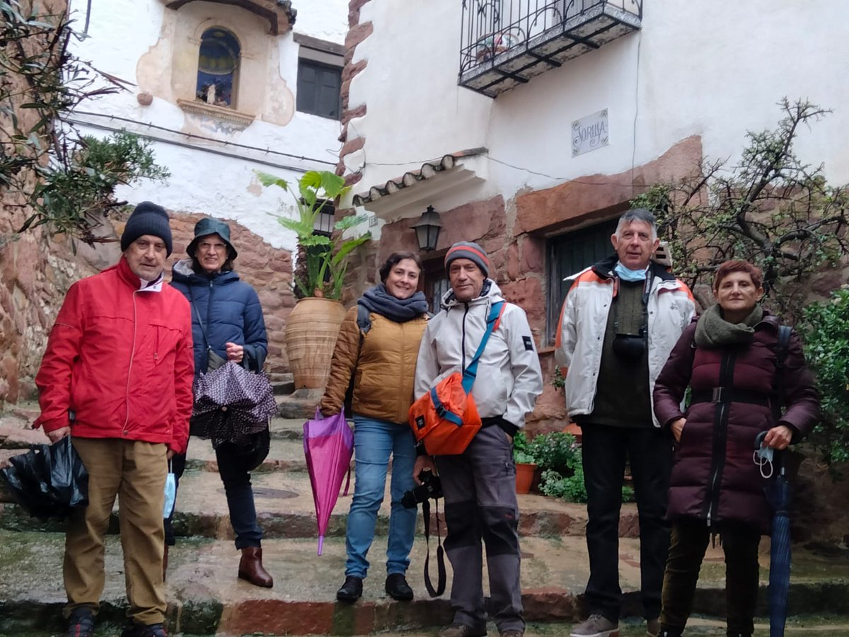 Visita guiada el sábado con lluvias
Aun así,se enamoraron de Vilafames
La mayoría se alojaban en Vilafames ☺️☺️☺️